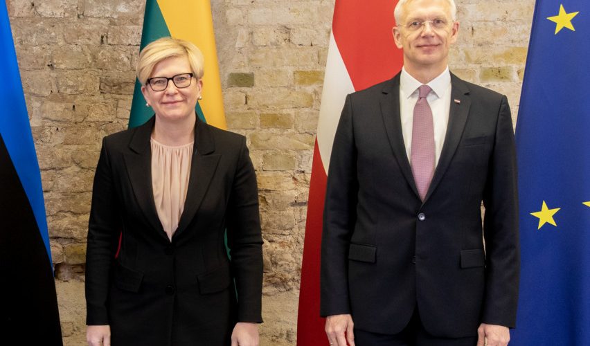 Premjerė pasveikino Krišjanį Karinį vėl tapus Latvijos Vyriausybės vadovu