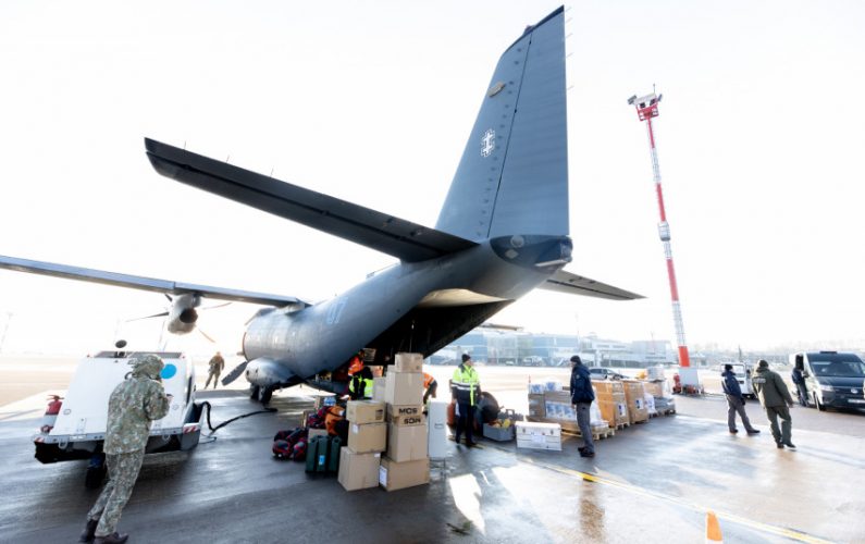 Lietuvos paieškos ir gelbėjimo komanda bei humanitarinė parama – pakeliui į nuo žemės drebėjimo nukentėjusią Turkiją