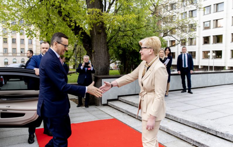 Lietuvos ir Lenkijos Premjerų susitikime – dėmesys paramai Ukrainai ir regiono saugumui