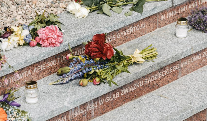 Gedulo ir vilties dieną premjerė taria atminimo žodžius
