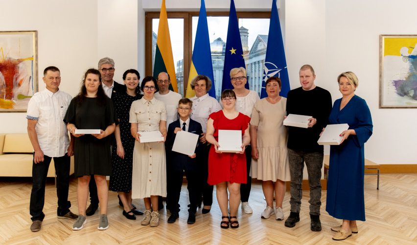 Premjerė susitiko su Lietuvos karate kyokushin klubo „Kamuido“ sportininkais su negalia: tai, ką jūs darote, yra labai didelės stiprybės įrodymas