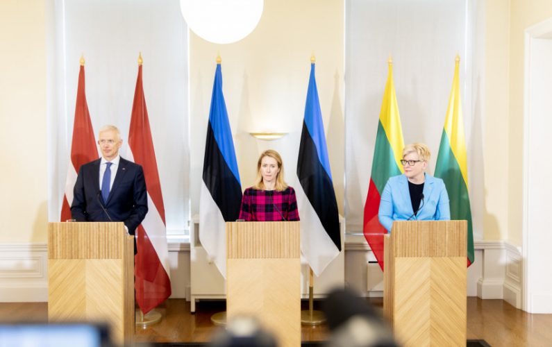 Lietuvos, Latvijos ir Estijos Vyriausybių vadovai prisijungė prie Didžiojo septyneto deklaracijos dėl paramos Ukrainai