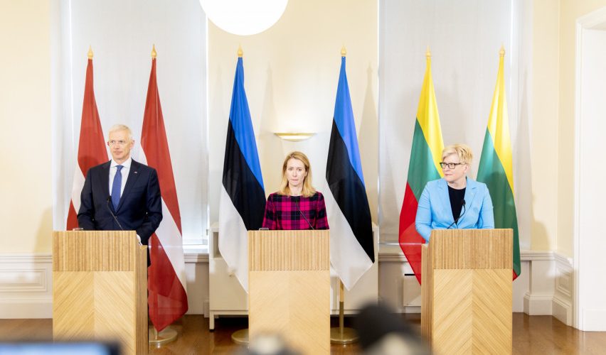 Lietuvos, Latvijos ir Estijos Vyriausybių vadovai prisijungė prie Didžiojo septyneto deklaracijos dėl paramos Ukrainai