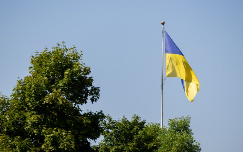 Ministrė Pirmininkė pasveikino Nepriklausomybės dieną mininčią Ukrainą