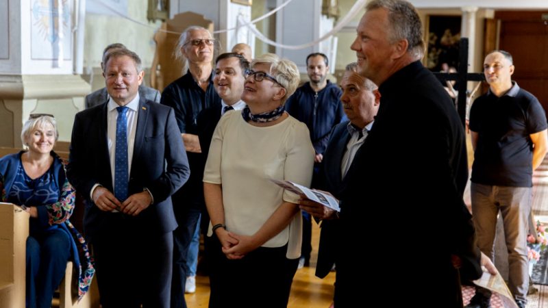 Ministrė Pirmininkė lankėsi Šilalės rajone 