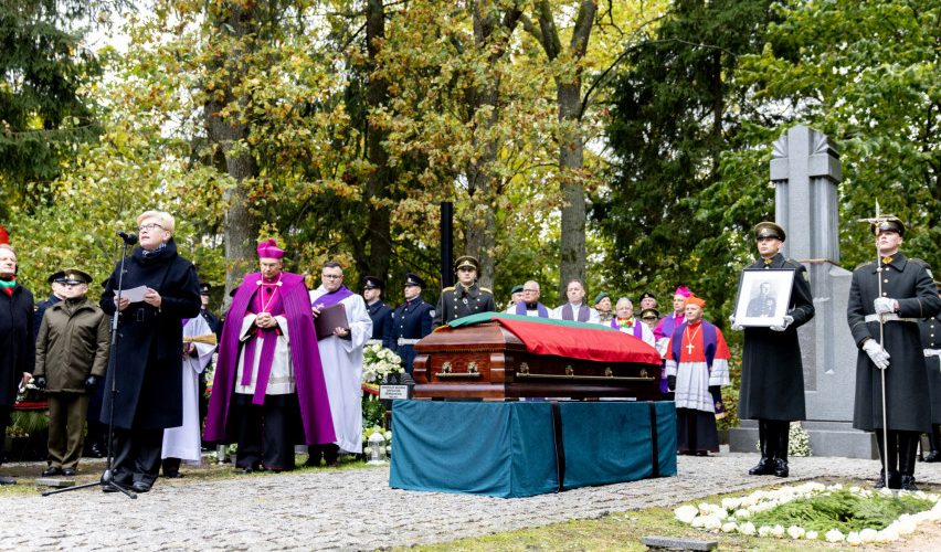 Premjerė: partizanų kova primena, kokia didžiulė yra mūsų laisvos ir nepriklausomos valstybės kaina