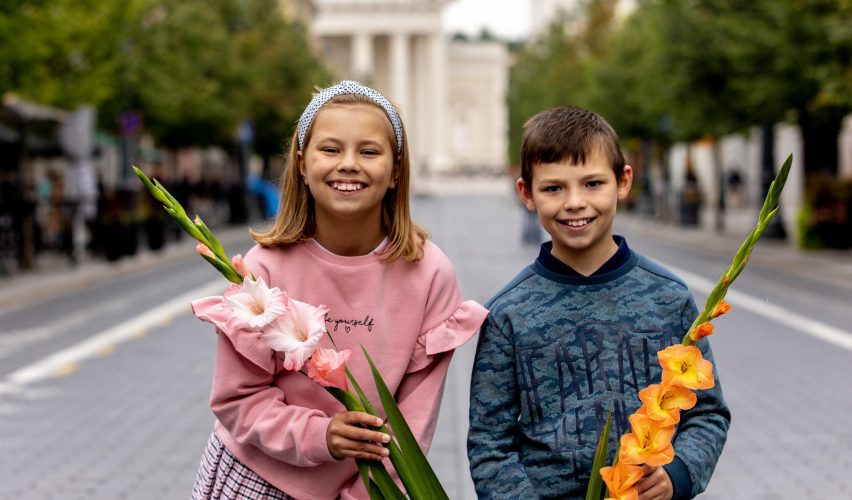 Premjerė sveikina mokytojus profesinės šventės proga