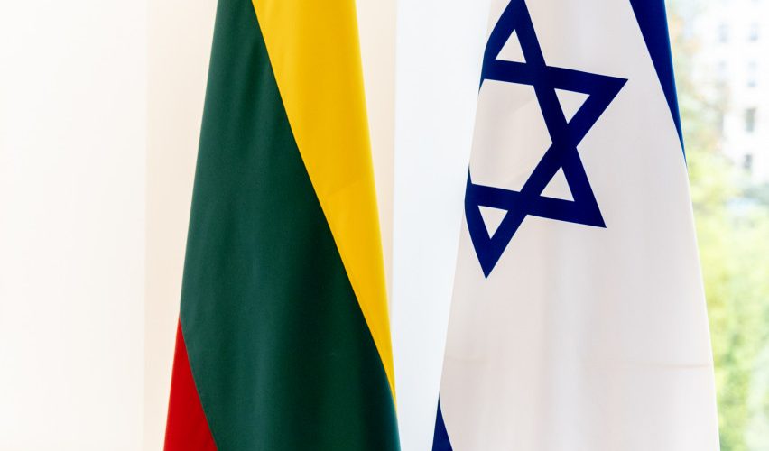 Susitikime su Izraelio ambasadore Ministrė Pirmininkė išreiškė Lietuvos solidarumą su Izraeliu 