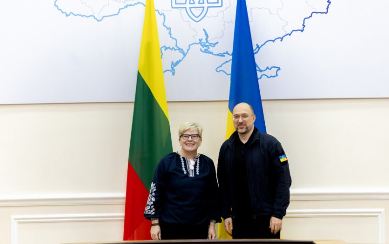 Premjerė Kyjive: Lietuva visada išliks nesvyruojančia Ukrainos rėmėja