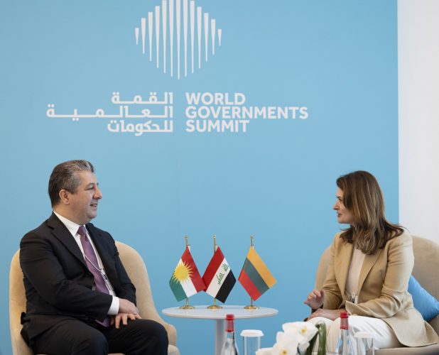 Su Irako Kurdistano Ministru Pirmininku Vyriausybės kanclerė aptarė ekonominių ryšių skatinimą, bendradarbiavimą švietimo srityje
