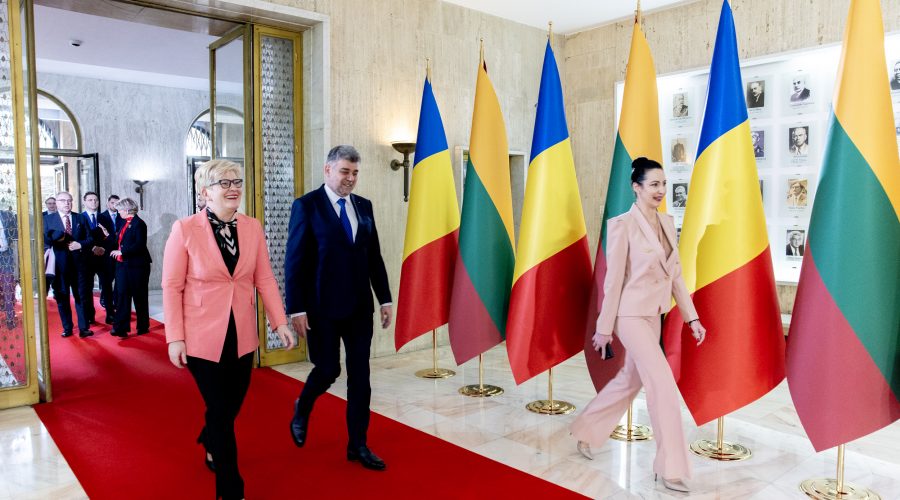 Su Rumunijos Premjeru Bukarešte susitikusi I