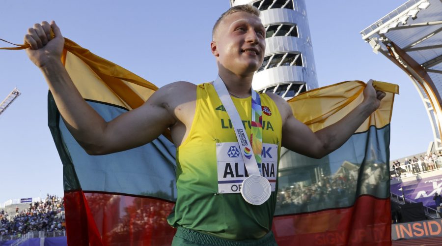 Premjerė sveikina pasaulio disko metimo rekordą pagerinusį Mykolą Alekną