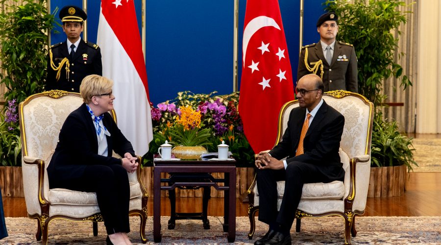 Premjerė susitiko su Singapūro Ministru Pirmininku ir Prezidentu: dėmesys – saugumui ir ekonominiams ryšiams