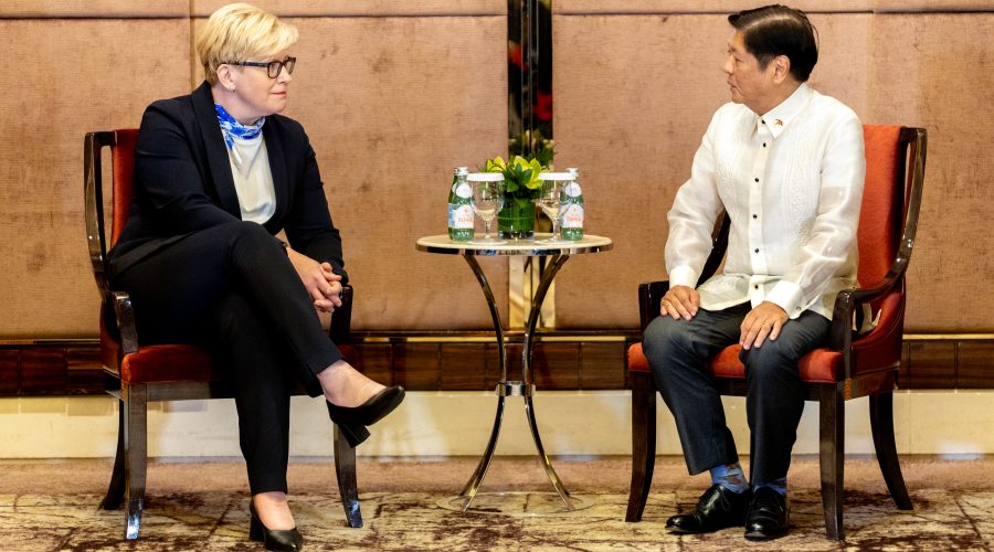 Su Filipinų Prezidentu susitikusi Premjerė: susijęs mūsų saugumas – stipri paskata plėsti tarpusavio ryšius