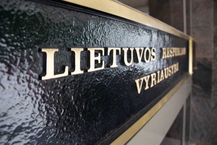 Vyriausybė pritarė ieškinio atsiėmimui iš ES Bendrojo Teismo