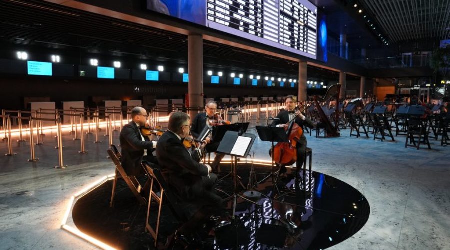 Čiurlionio metai įsibėgėja: vizualinis koncertas oro uoste, metų paroda, kino seansai, džiazo interpretacijos ir kiti renginiai kovo mėnesį