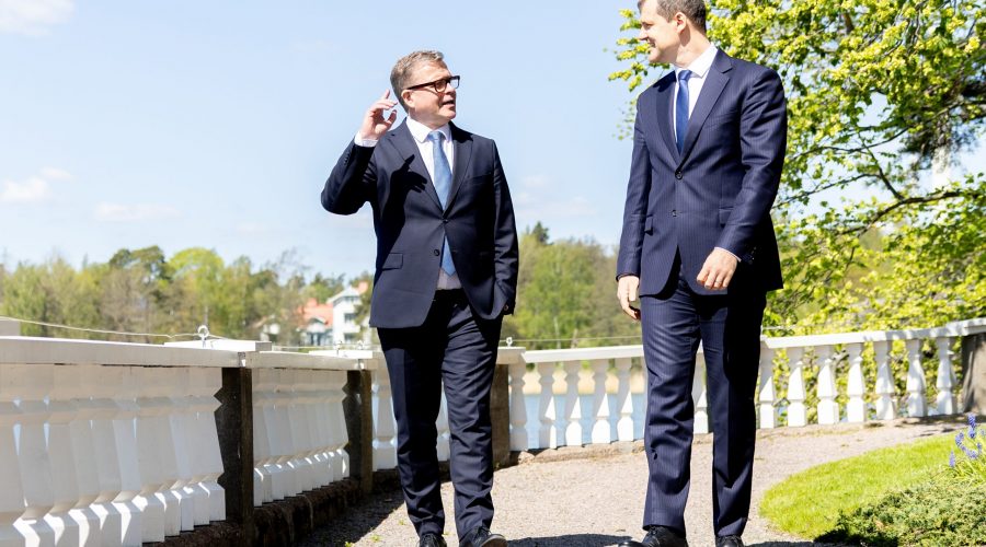 Su Suomijos vadovais susitikęs Premjeras: mūsų šalys supranta – taika ir saugumas užtikrinami pasirengimu ir bendradarbiavimu