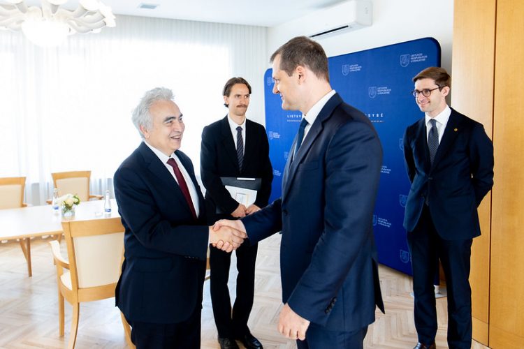 Premjeras susitiko su Tarptautinės energetikos agentūros vadovu