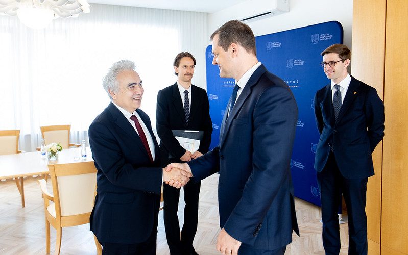 Premjeras susitiko su Tarptautinės energetikos agentūros vadovu
