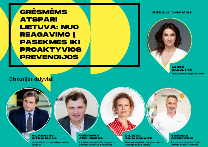 Festivalyje „Būtent!“ – diskusija apie Lietuvos atsparumą grėsmėms