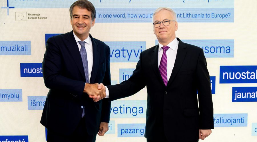 Laikinasis Premjeras susitiko su Europos Komisijos viceprezidentu Raffaele Fitto