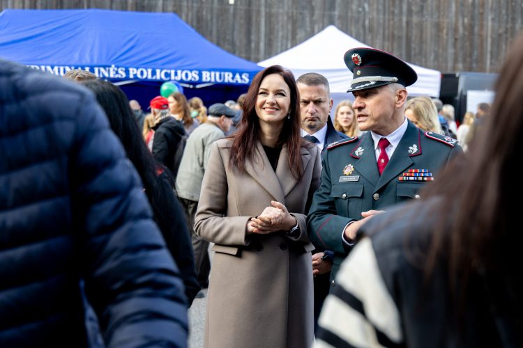 Premjerė: Glaudus policijos ryšys su bendruomenėmis kuria saugesnę ir stipresnę Lietuvą