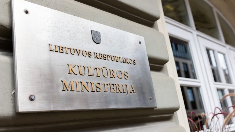 Vyriausybė pritarė kultūros ir meno įstaigų savarankiškam finansinės apskaitos tvarkymui