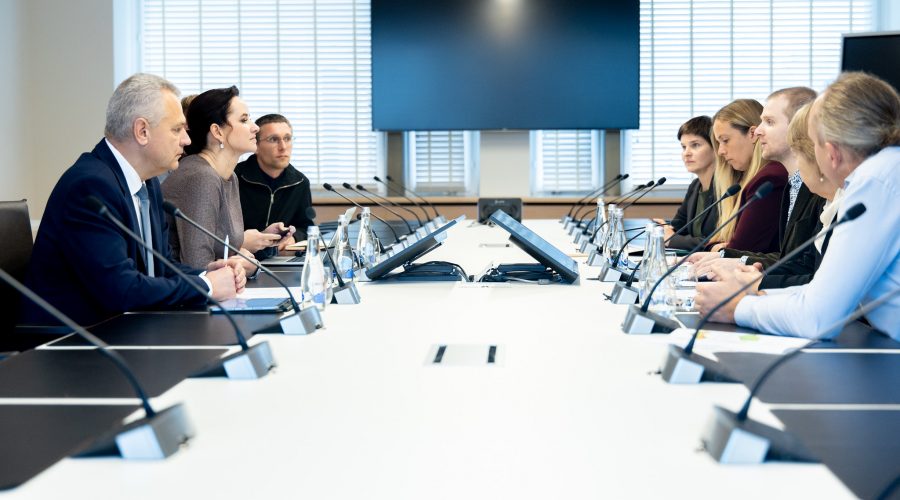 Premjerės susitikime su „Girių spiečiaus“ iniciatyvinės grupės nariais aptarti svarbiausi Lietuvos miškų klausimai