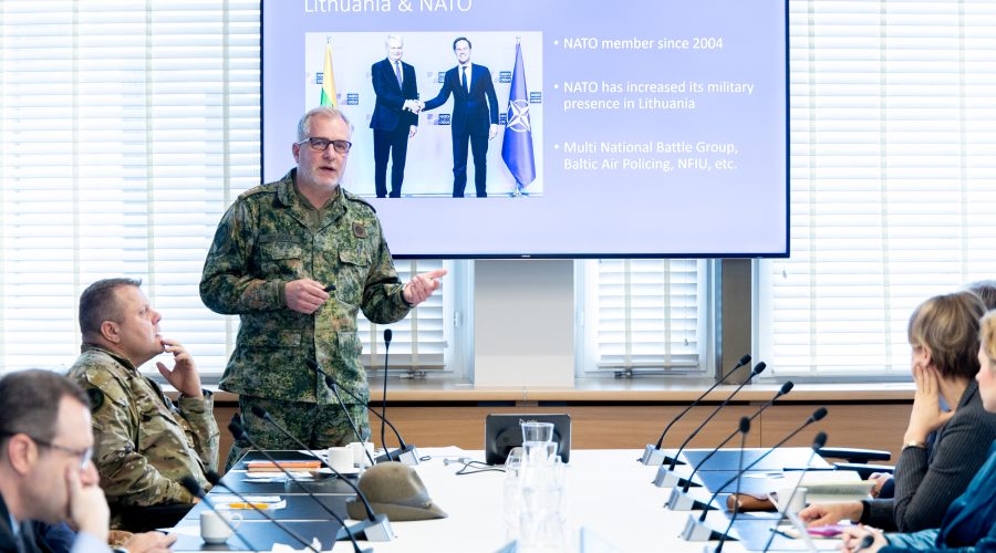 Lietuvos pasirengimas nacionalinio saugumo grėsmėms pristatytas 11-ojo GSSC Vilniaus forumo ekspertams