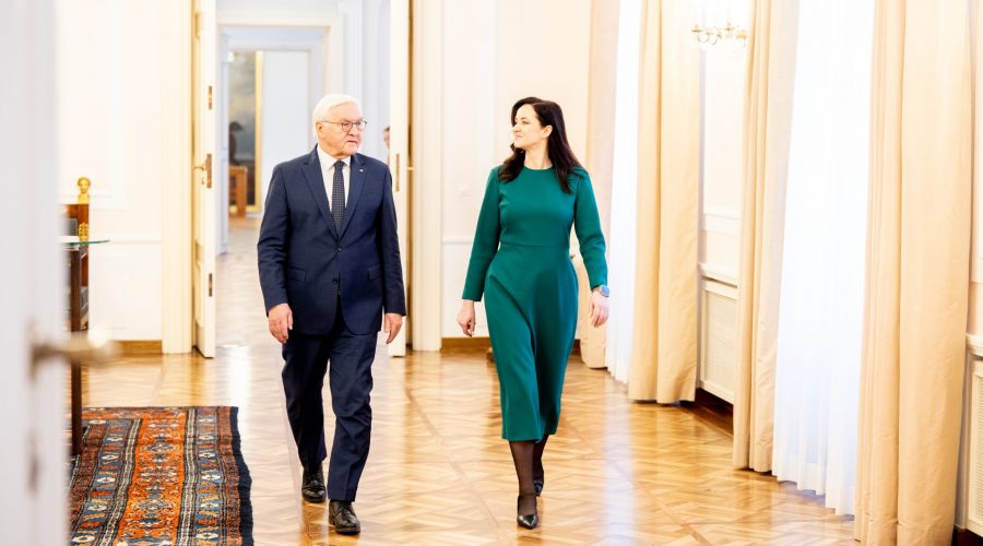 Berlyne Premjerė susitiko su Vokietijos Prezidentu