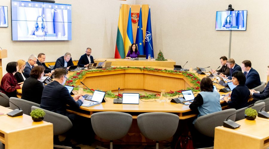 Vyriausybės darbai: žmogaus ir valstybės saugumui, gerovei ir atsparumui