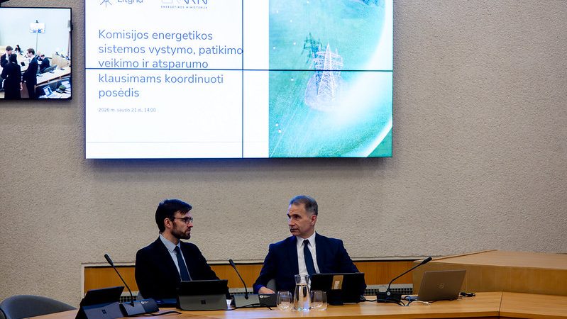 Vyriausybės Energetikos komisijoje aptartas strateginių projektų įgyvendinimas, kritinės infrastruktūros apsauga