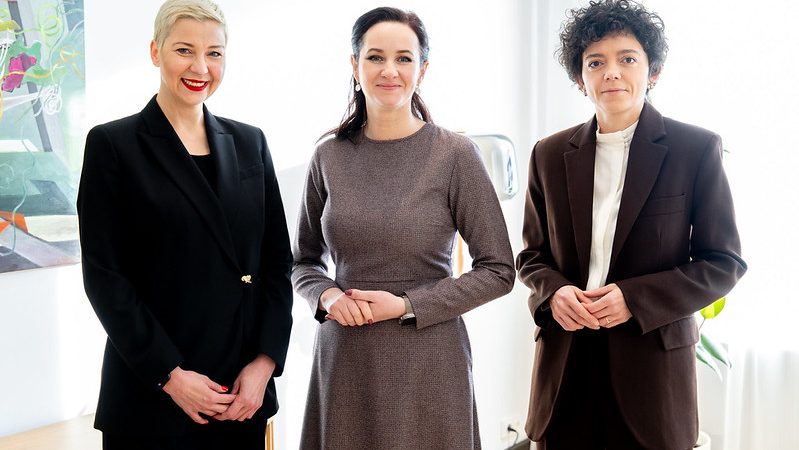 Ministrė Pirmininkė susitiko su Marija Kalesnikava