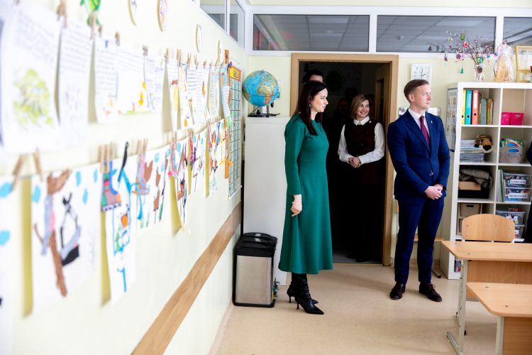 Premjerė darbo vizitu lankėsi Vilniaus rajone