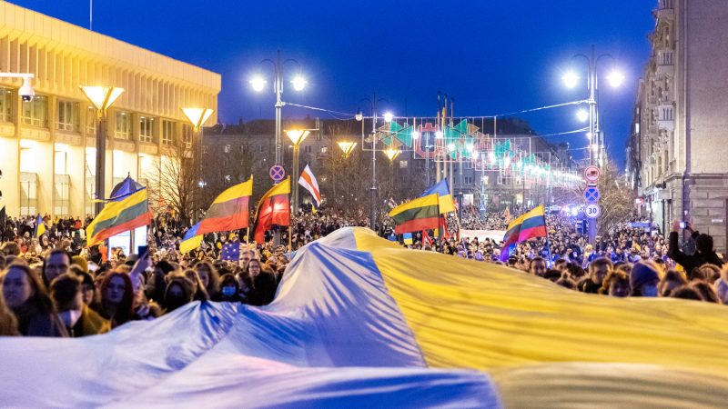 Premjerė: mūsų pareiga – būti kartu su Ukraina