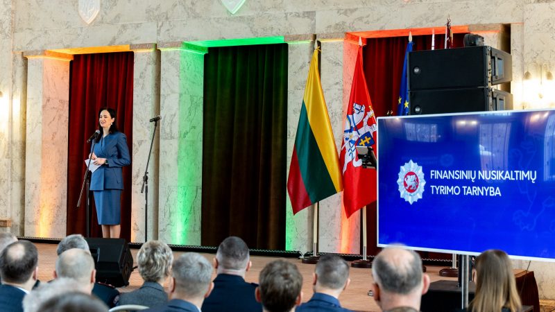 Premjerė pasveikino 29-ąsias įkūrimo metines mininčią FNTT