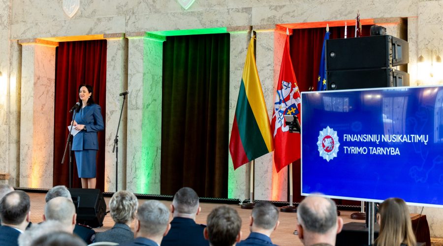 Premjerė pasveikino 29-ąsias įkūrimo metines mininčią FNTT