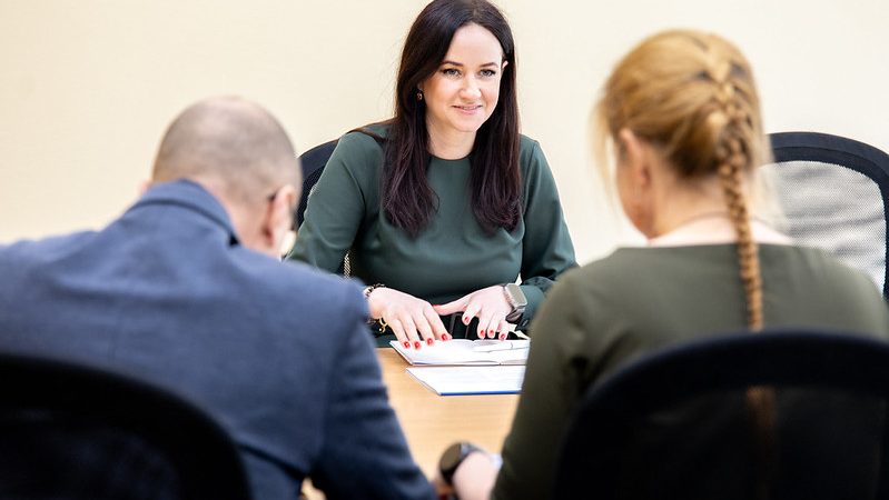 Premjerė su gyventojais aptarė aktualiausius klausimus – nuo uosto teritorijų iki socialinių garantijų stiprinimo