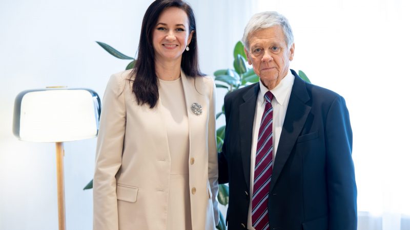 Premjerė susitiko su JAV Prezidento specialiuoju pasiuntiniu Johnu Coale‘u