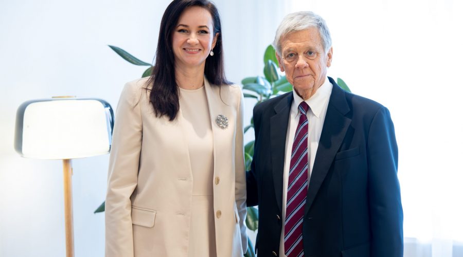 Premjerė susitiko su JAV Prezidento specialiuoju pasiuntiniu Johnu Coale‘u