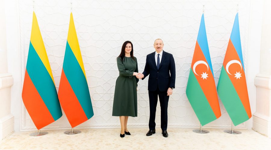 Azerbaidžane viešinti Premjerė: turime plačias, dar neišnaudotas partnerystės galimybes