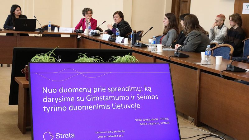 Lietuvoje pradedamas vykdyti gimstamumo ir šeimos tyrimas