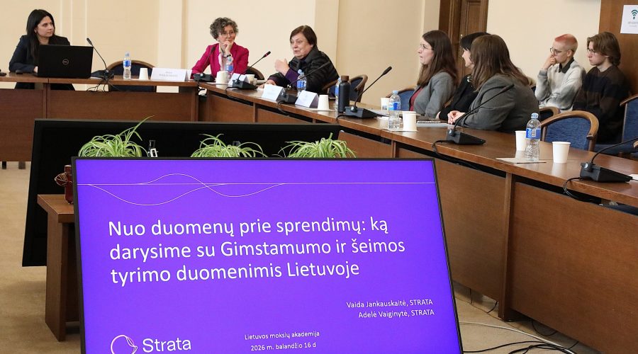 Lietuvoje pradedamas vykdyti gimstamumo ir šeimos tyrimas