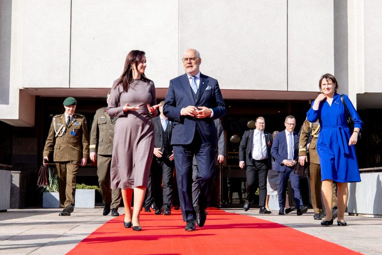 Premjerė susitiko su Estijos Prezidentu: turime išnaudoti kiekvieną formatą stiprinant mūsų bendrą saugumą