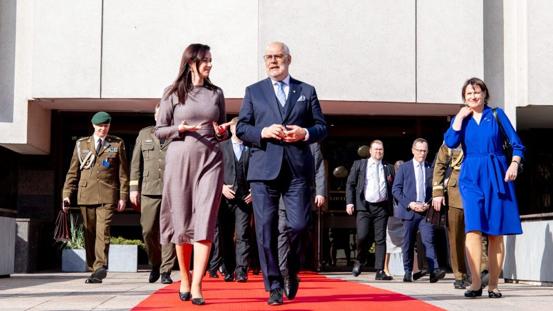 Premjerė susitiko su Estijos Prezidentu: turime išnaudoti kiekvieną formatą stiprinant mūsų bendrą saugumą