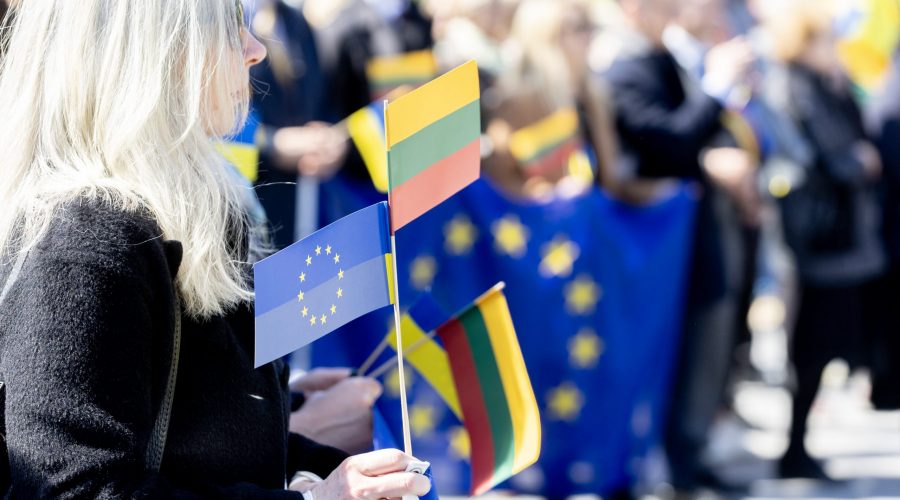 Ministrė Pirmininkė sveikina Lietuvos narystės ES metinių proga