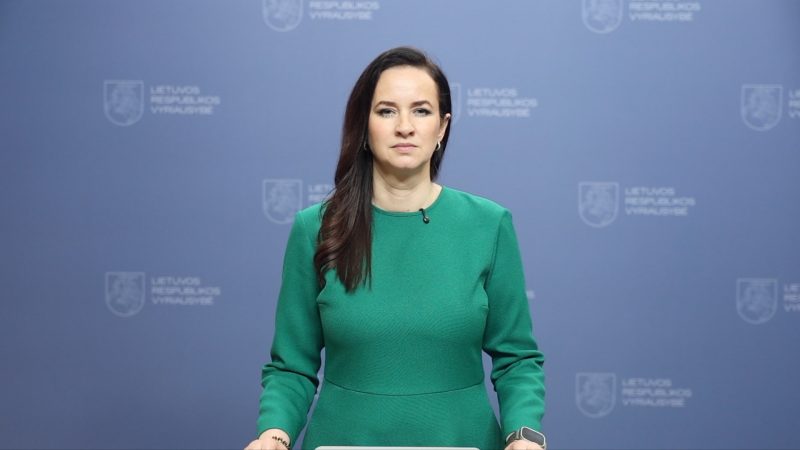 Ministrės Pirmininkės Ingos Ruginienės komentaras dėl teisėsaugos tyrimo