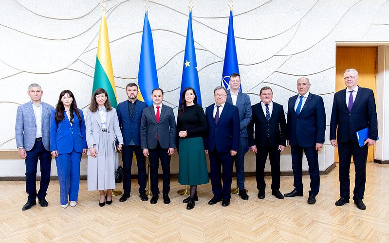 Premjerė susitiko su Ukrainos parlamento Draugystės su Lietuva grupės nariais