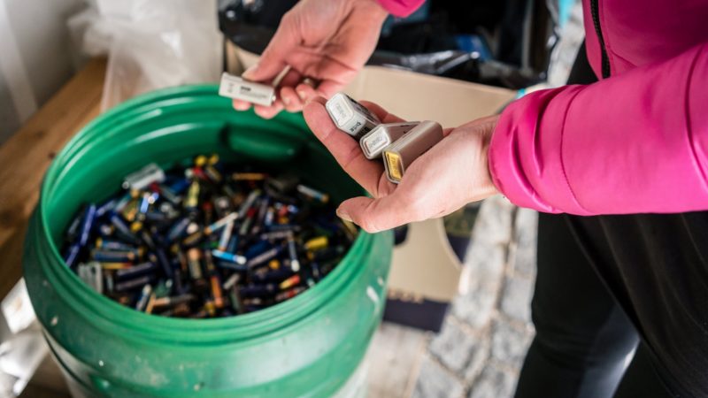 Reglamentuojamas baterijų ir jų atliekų tvarkymas